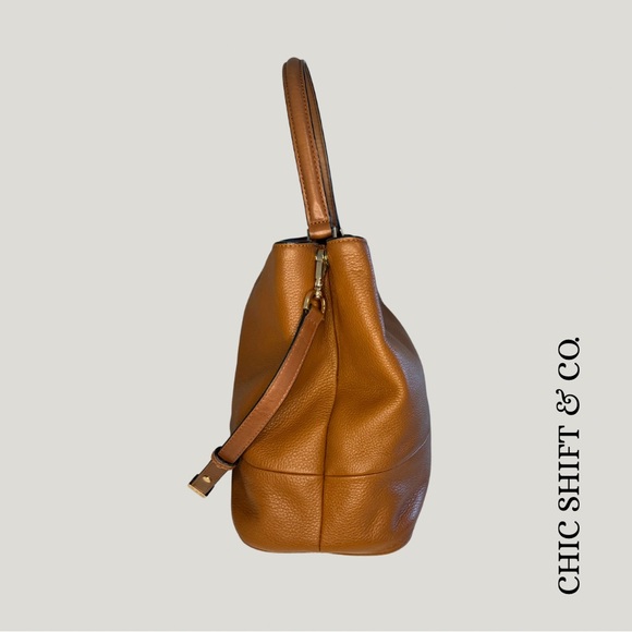 Michael Kors Kip Bucket Bag - Tan - Picture 3 of 14